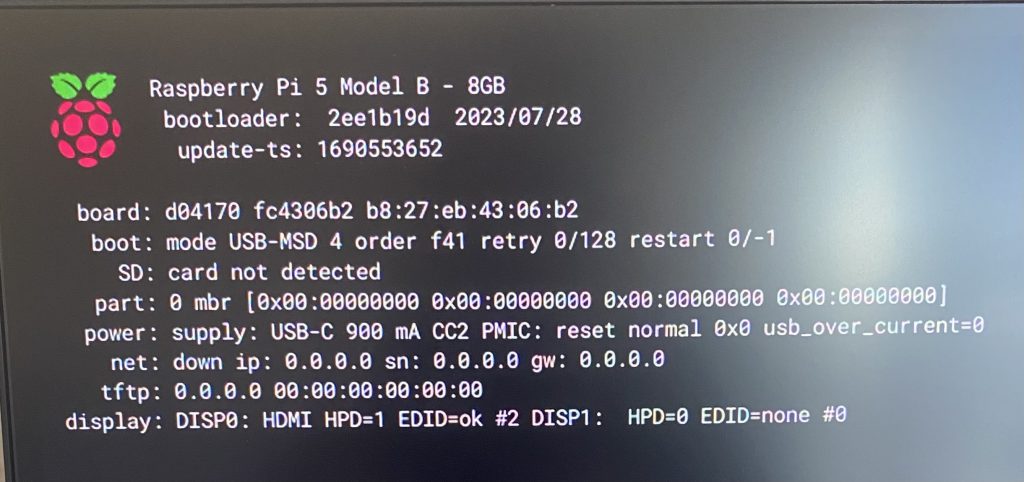 Raspberry Pi 5 Boot